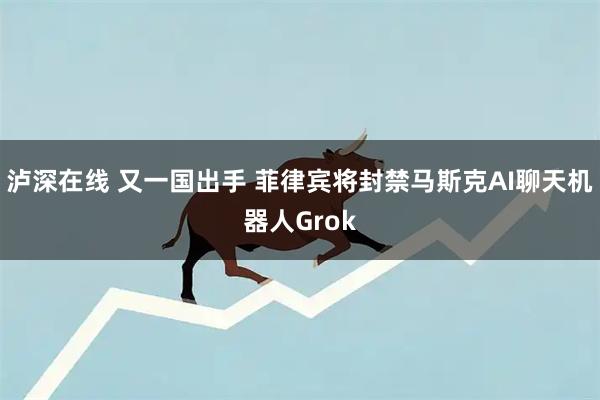 泸深在线 又一国出手 菲律宾将封禁马斯克AI聊天机器人Grok